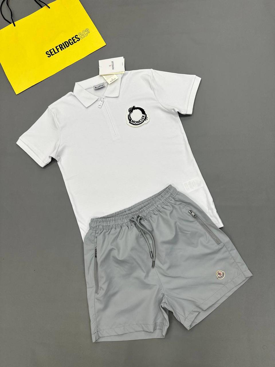 Quality Moncle Polo T-shirts & Shorts 🩳 to1906