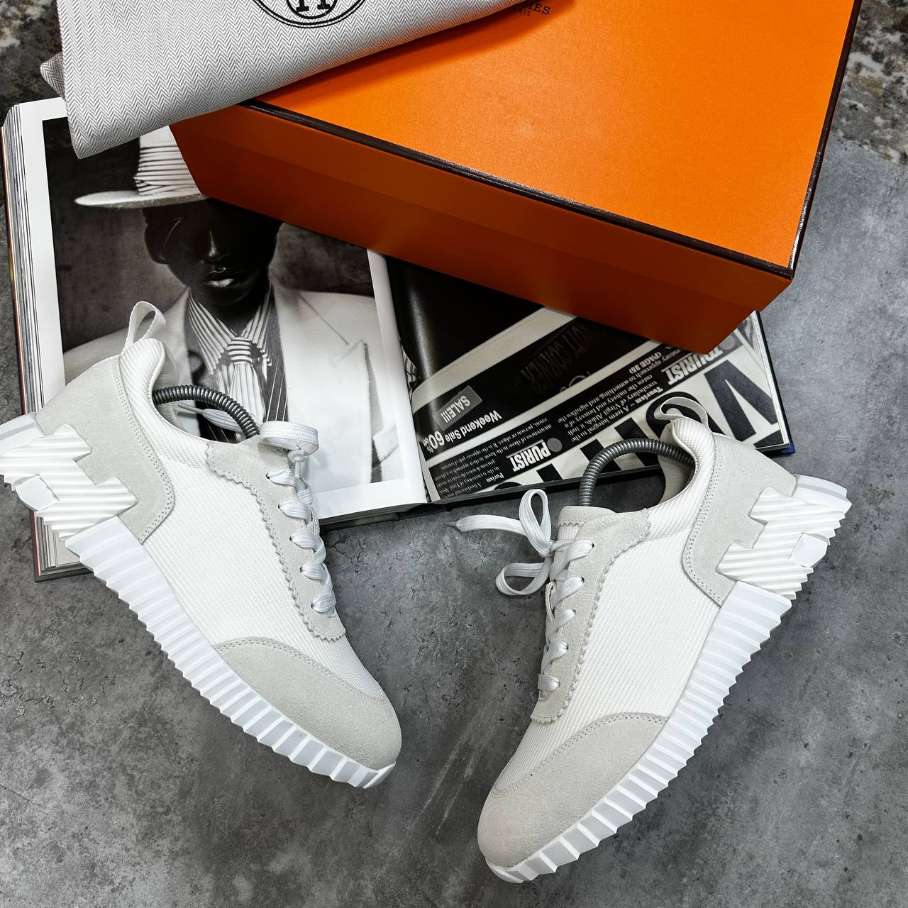 Superclo quality Bouncing Herms sneaker ha3108