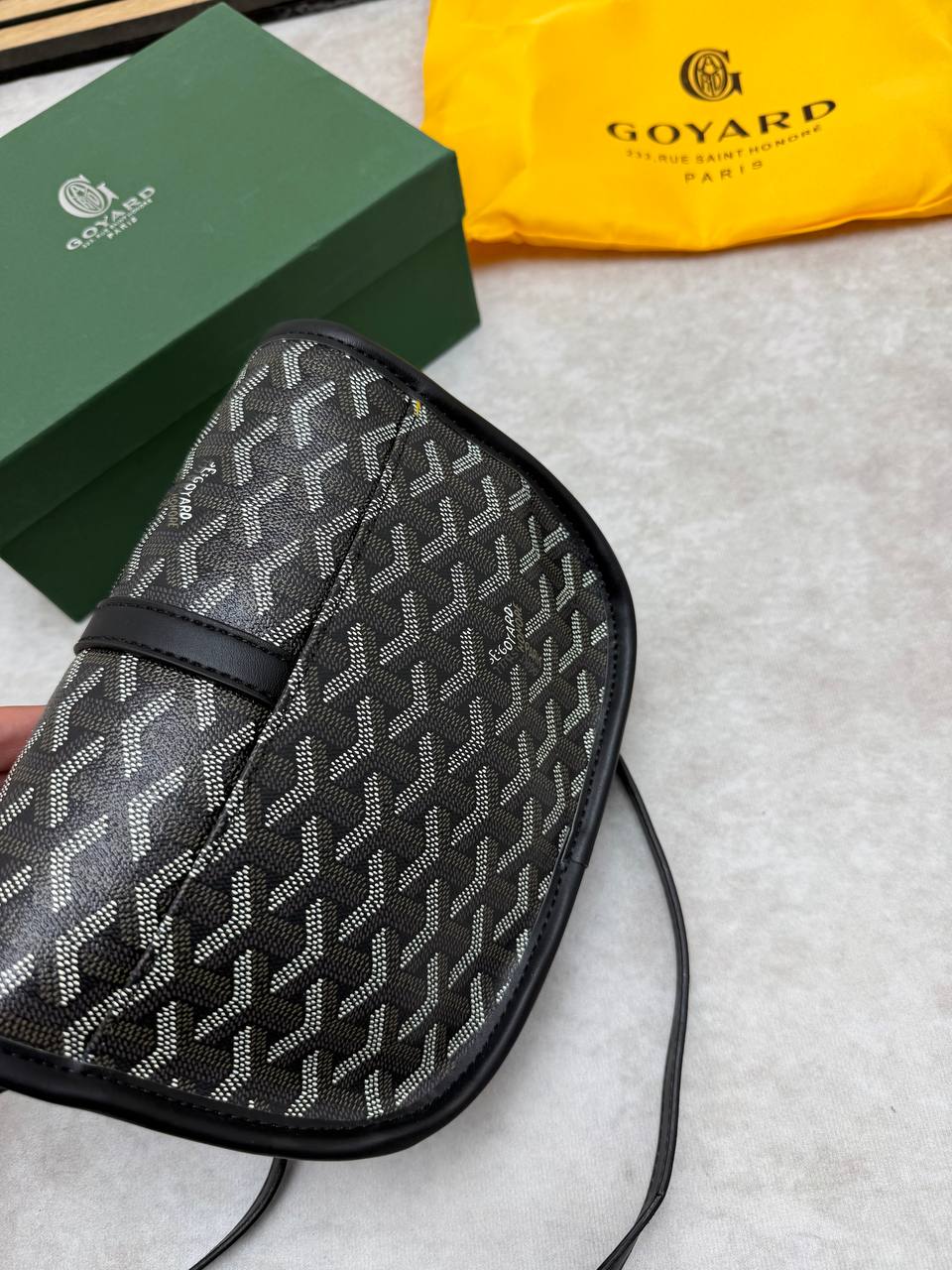 SUPER CLON MENS GOYARD BAG COME WITH BOX ETC am2006
