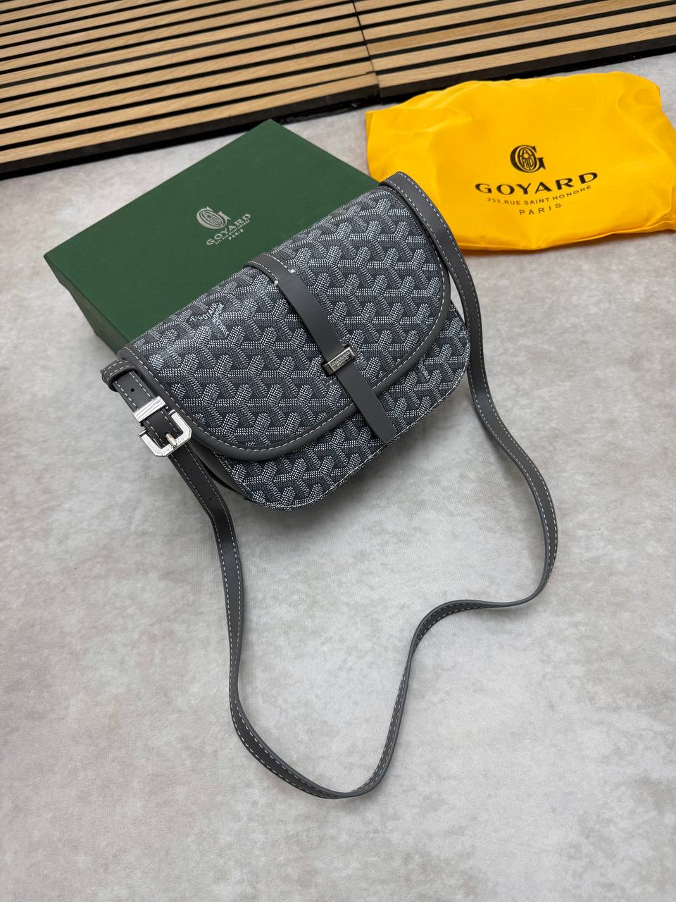 SUPER CLON MENS GOYARD BAG COME WITH BOX ETC am2006