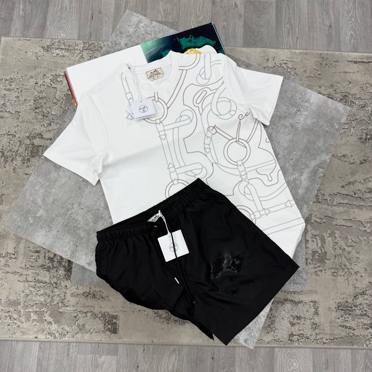 SUPER CLON HERME SHORTSET jay1806