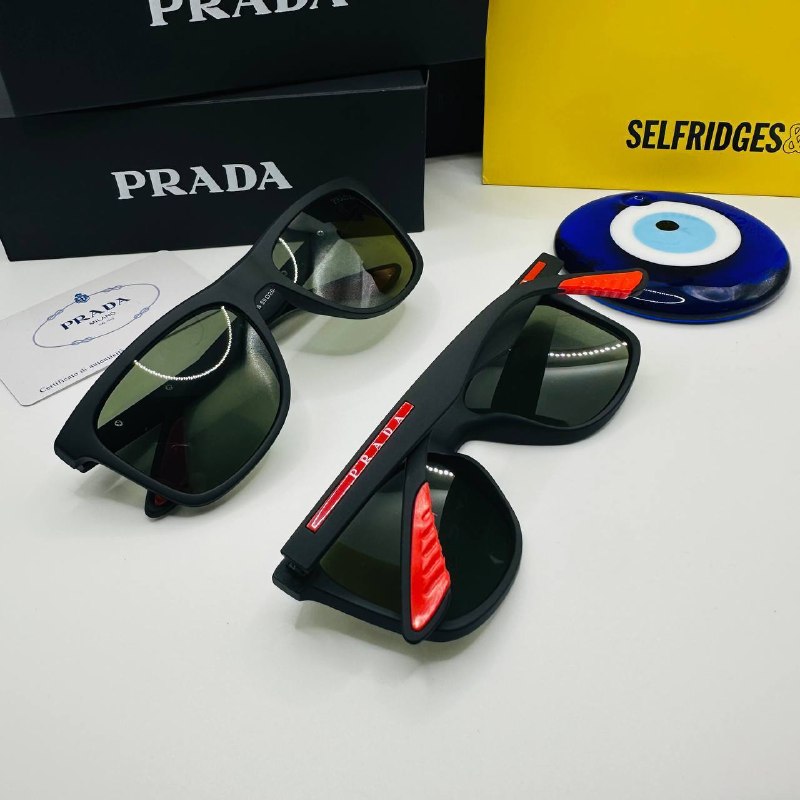 PRAD SUNGLASSES WITH BOX AND PAPERWORK to2006