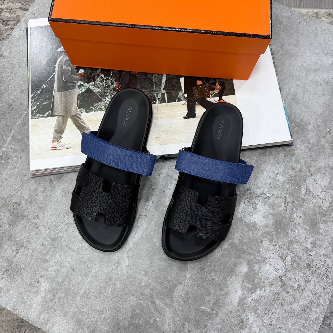 HIGH END HERME CHYPR SANDAL WITH FULL PACKAGING ETC jay1805