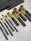MAC BRUSHES 10 Piece MAC Brushes Come  With MAC Pauch Price su0409