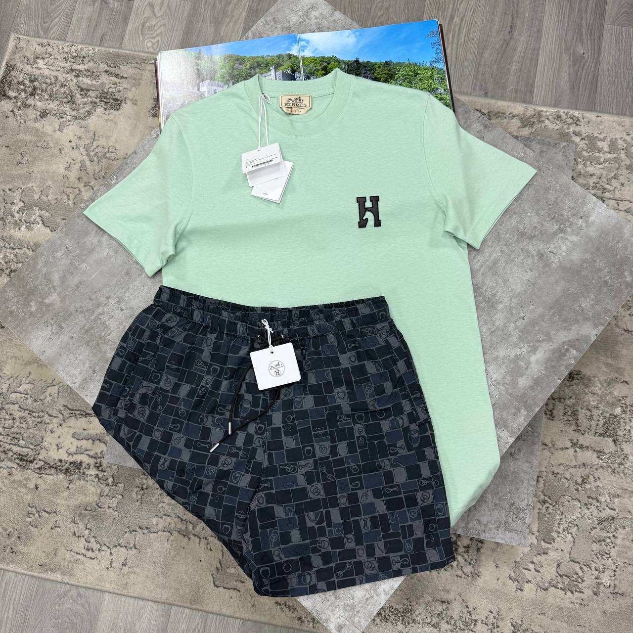 SUPER CLON HERME SHORTSET jay1405