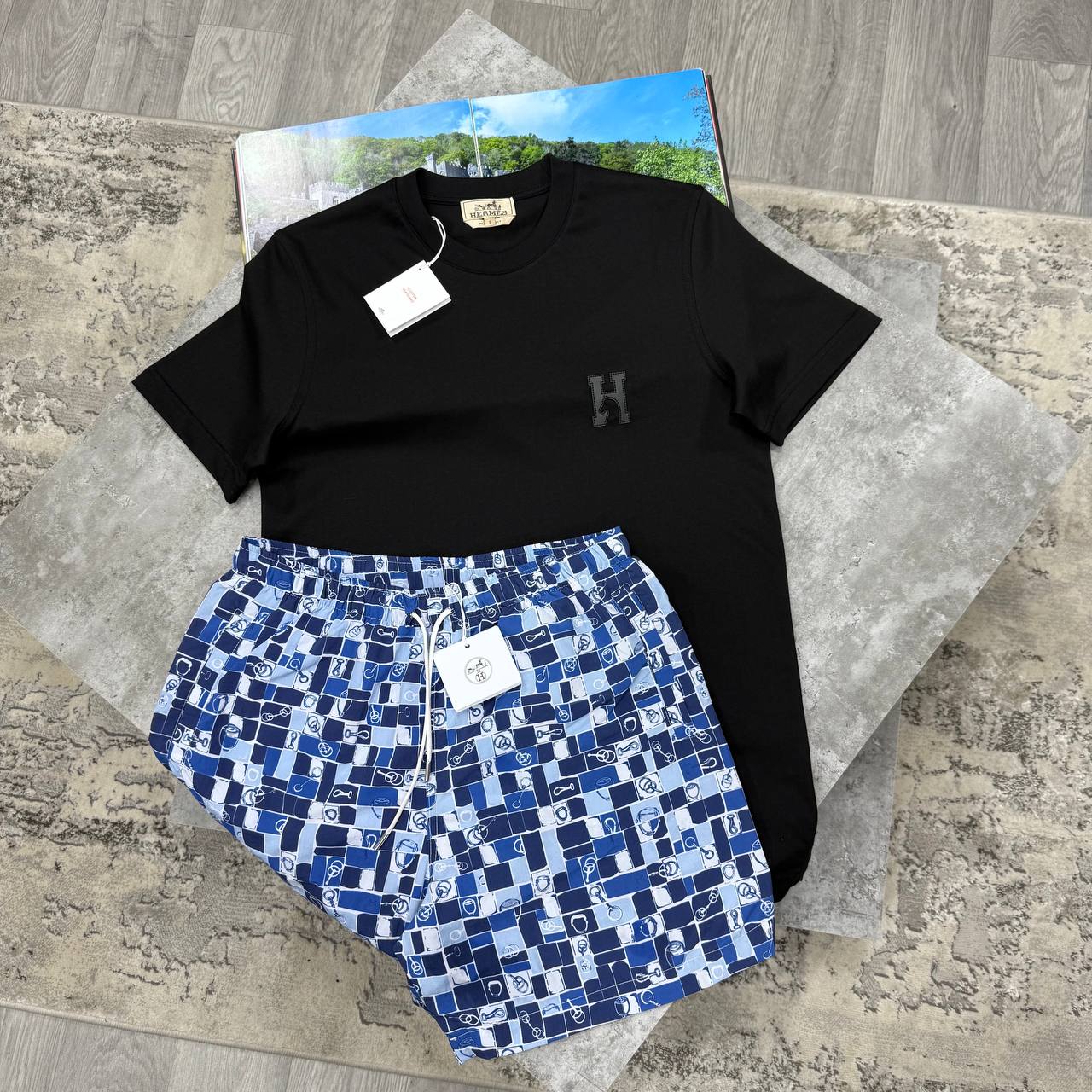 SUPER CLON HERME SHORTSET jay1405