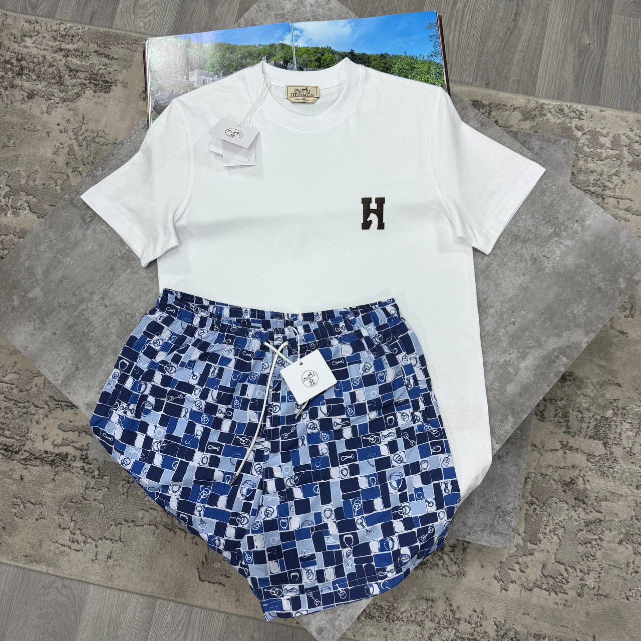 SUPER CLON HERME SHORTSET jay1405