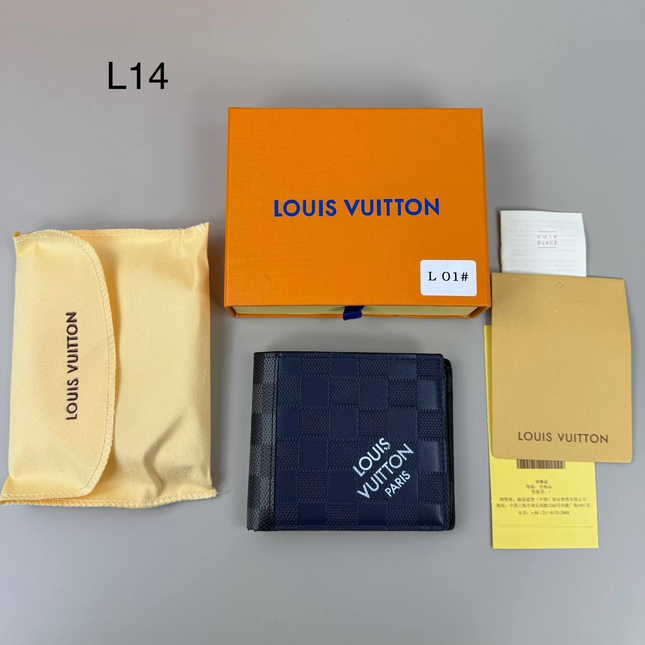 Imported Lve wallet with box sa1212