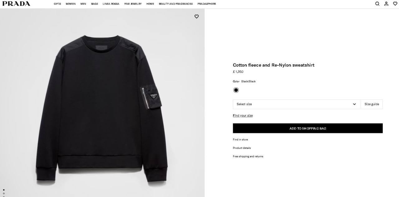 New stock Prad jumpers sa0709