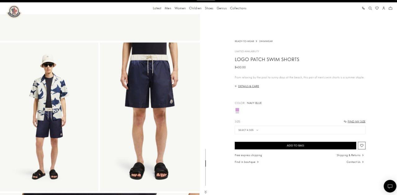 Moncle swim shorts na0605