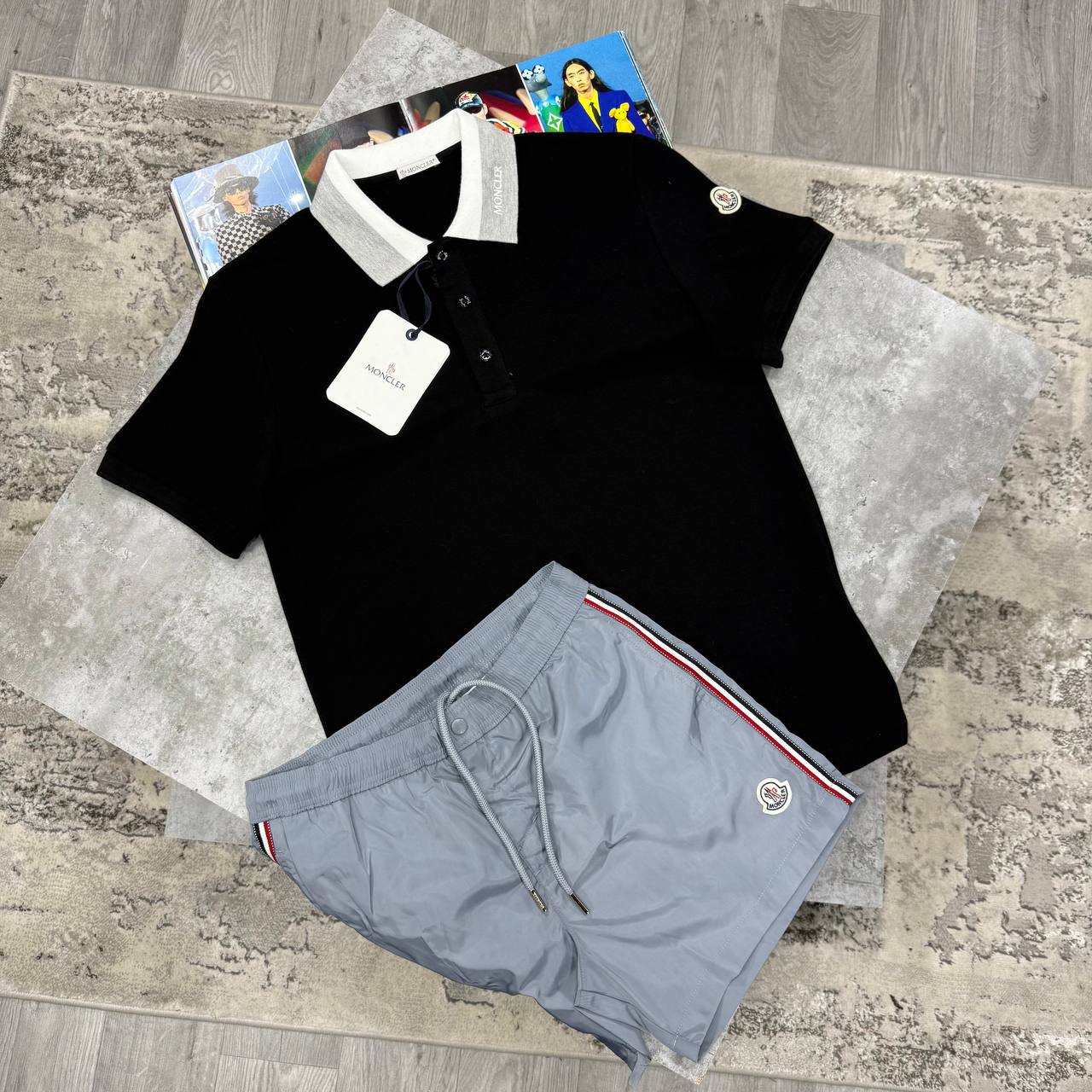 SUPER CLON MONCLE SHORTSET jay2205