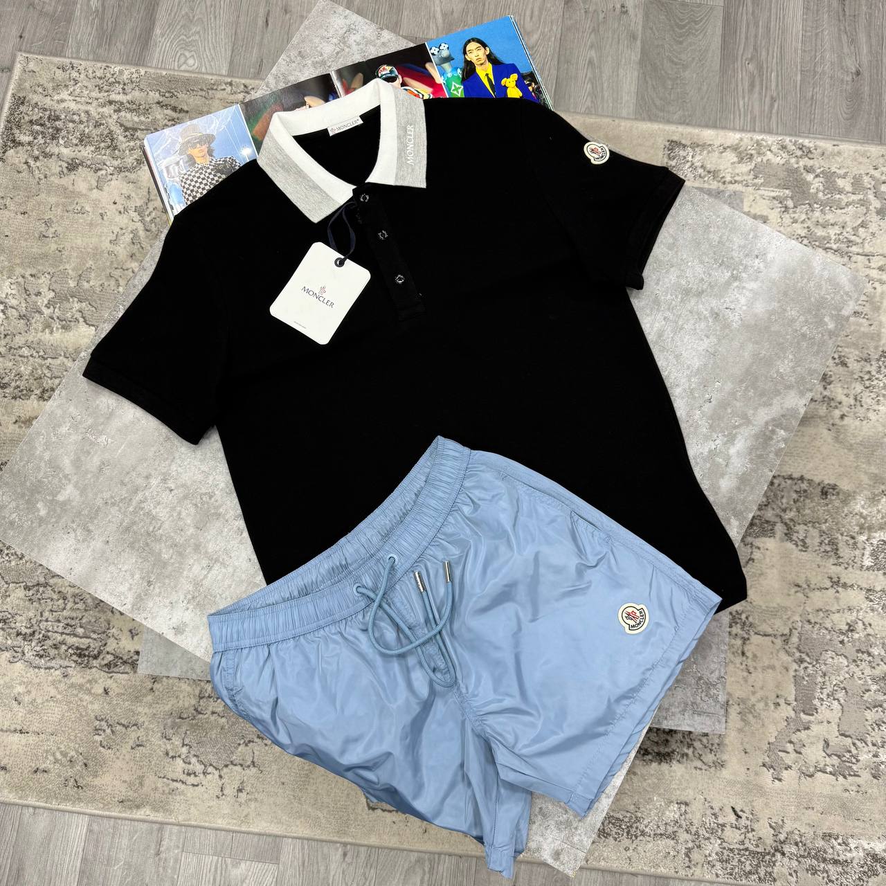 SUPER CLON MONCLE SHORTSET jay2205
