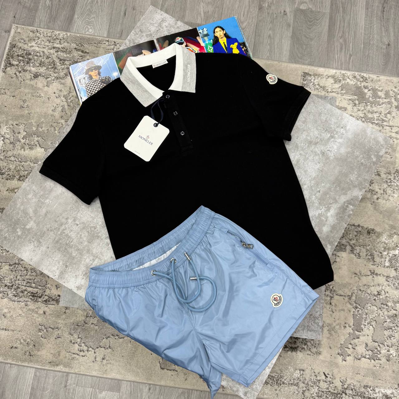 SUPER CLON MONCLE SHORTSET jay2205