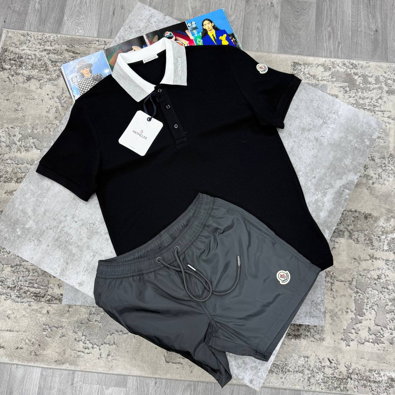 SUPER CLON MONCLE SHORTSET jay2205