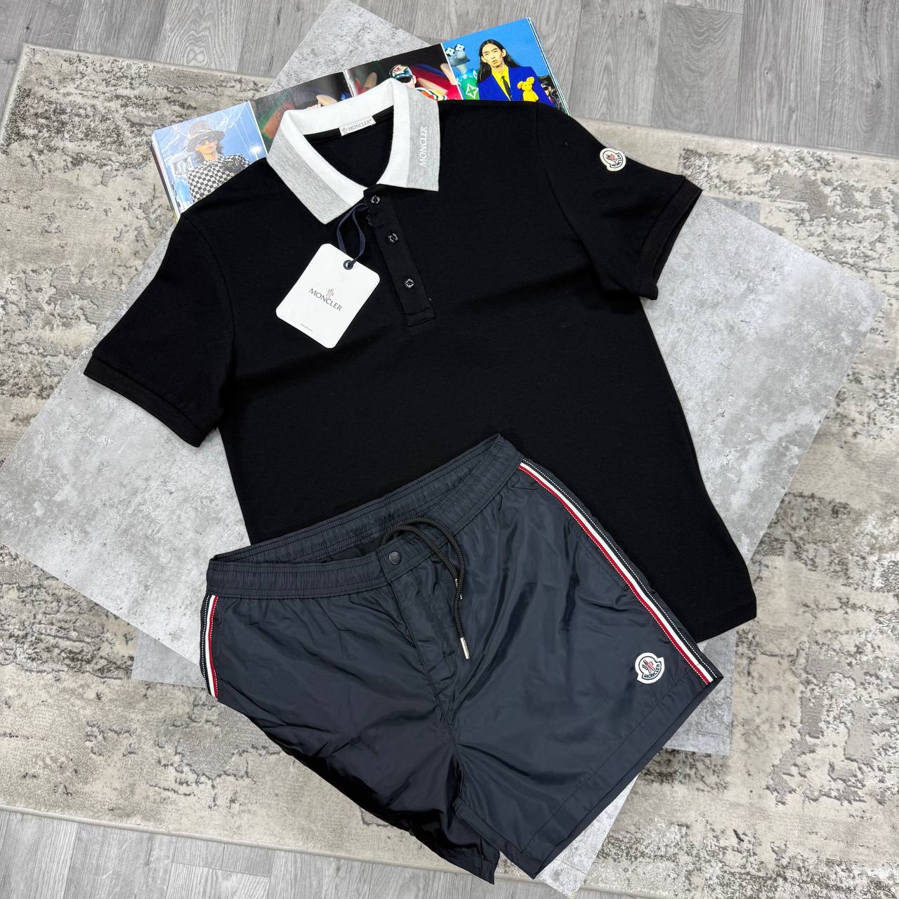 SUPER CLON MONCLE SHORTSET jay2205