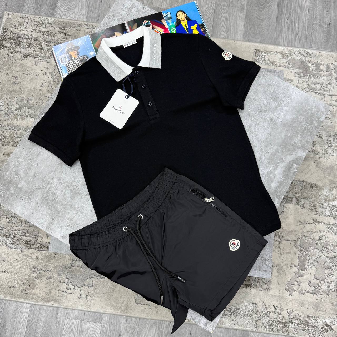 SUPER CLON MONCLE SHORTSET jay2205
