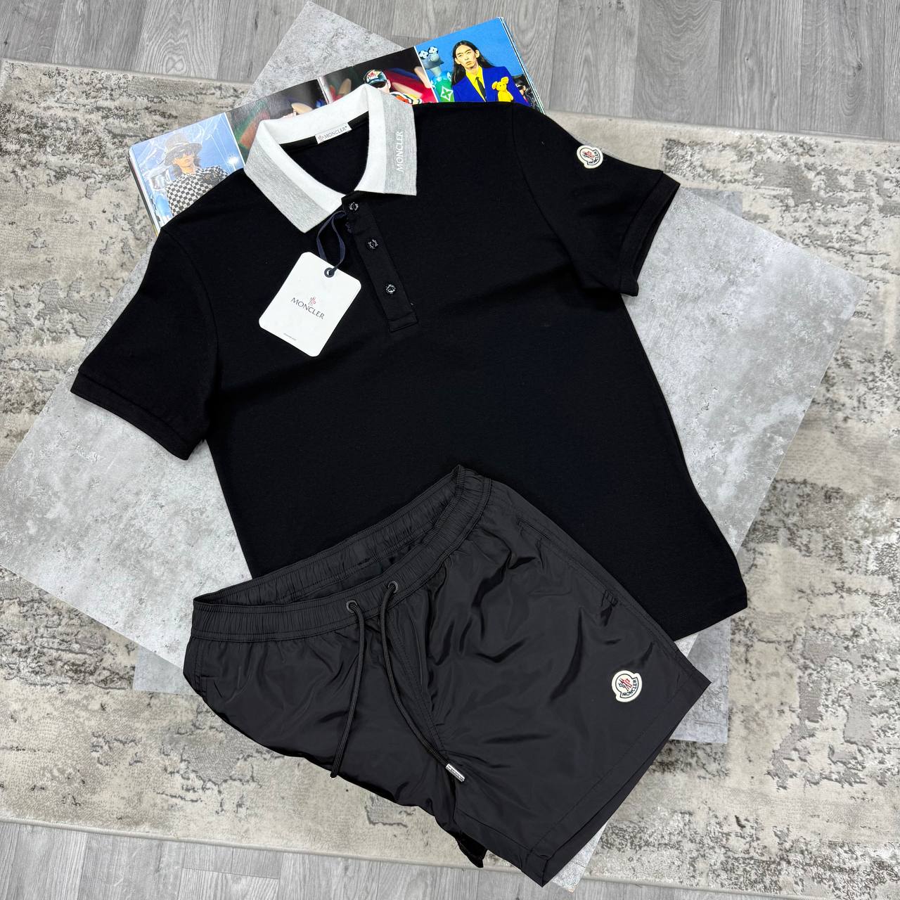 SUPER CLON MONCLE SHORTSET jay2205