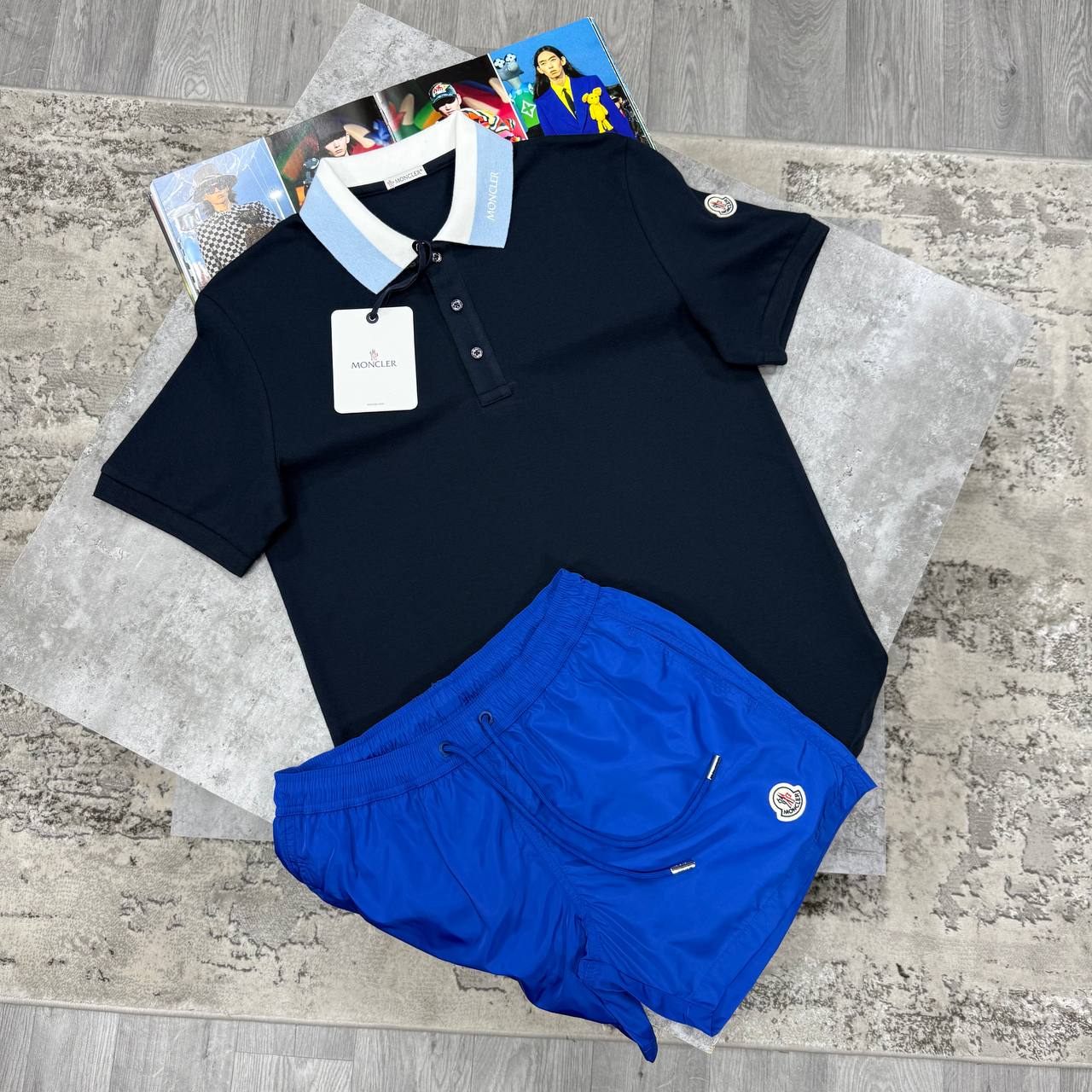 SUPER CLON MONCLE SHORTSET jay2205