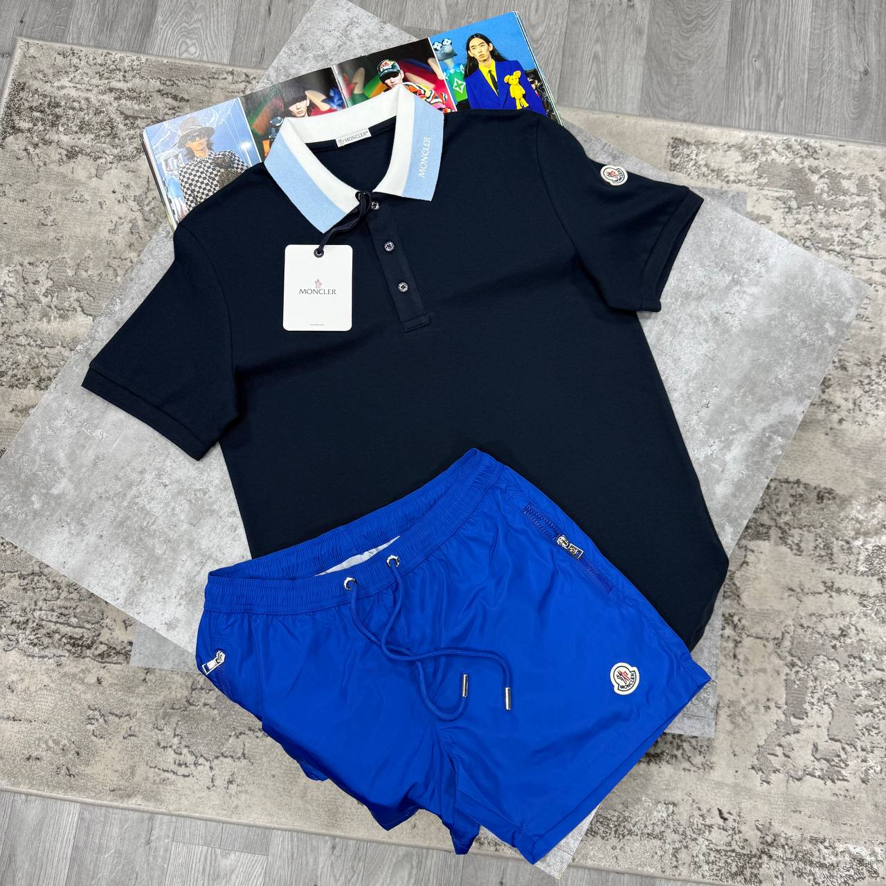 SUPER CLON MONCLE SHORTSET jay2205