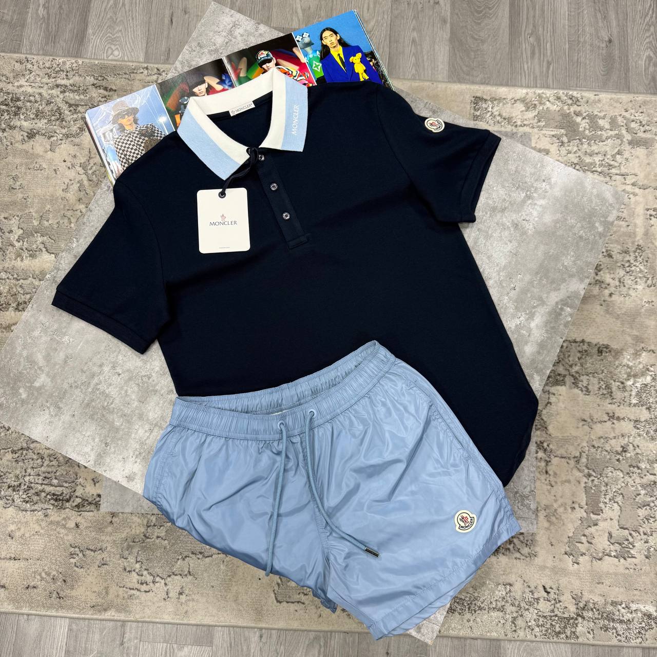 SUPER CLON MONCLE SHORTSET jay2205