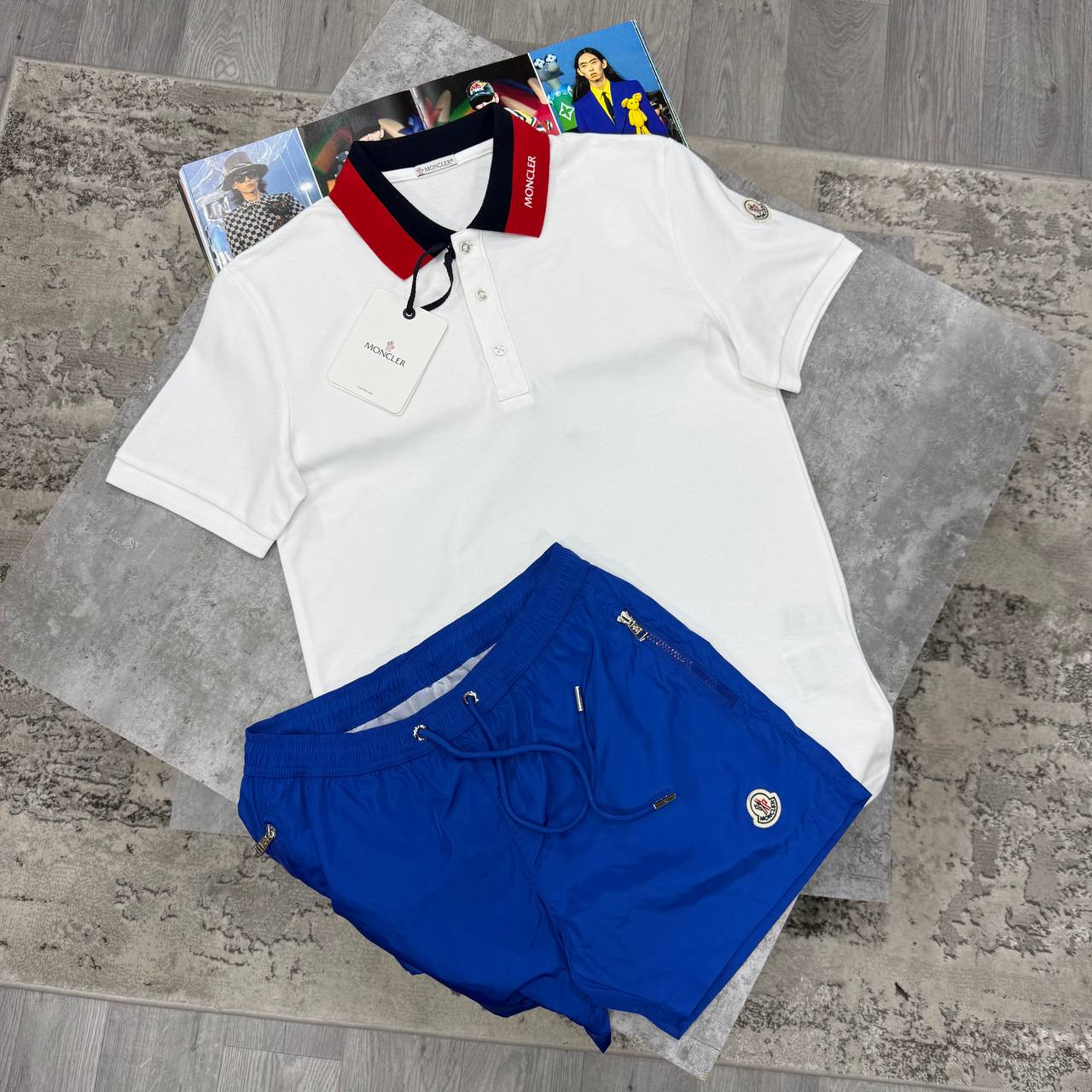 SUPER CLON MONCLE SHORTSET jay2205