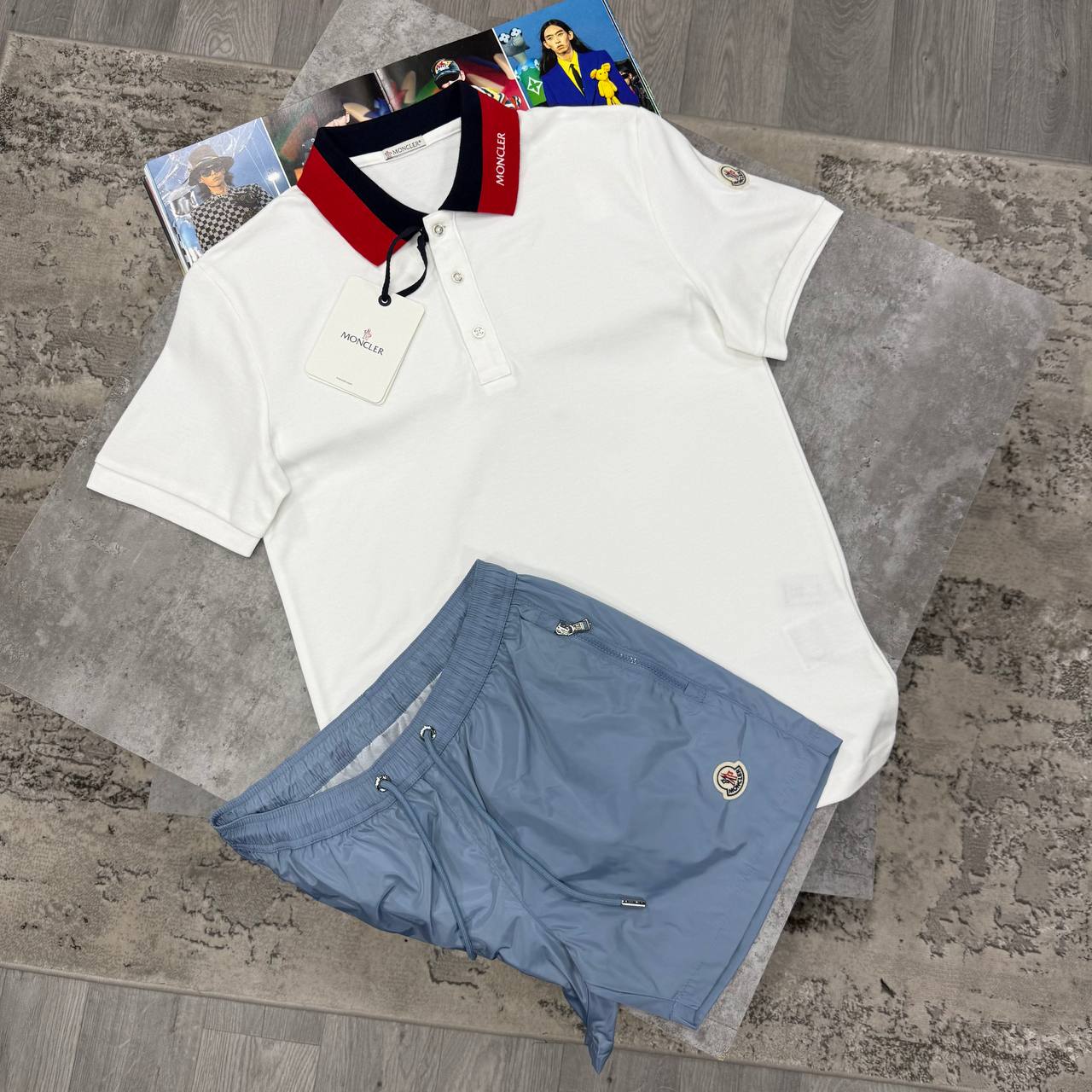 SUPER CLON MONCLE SHORTSET jay2205