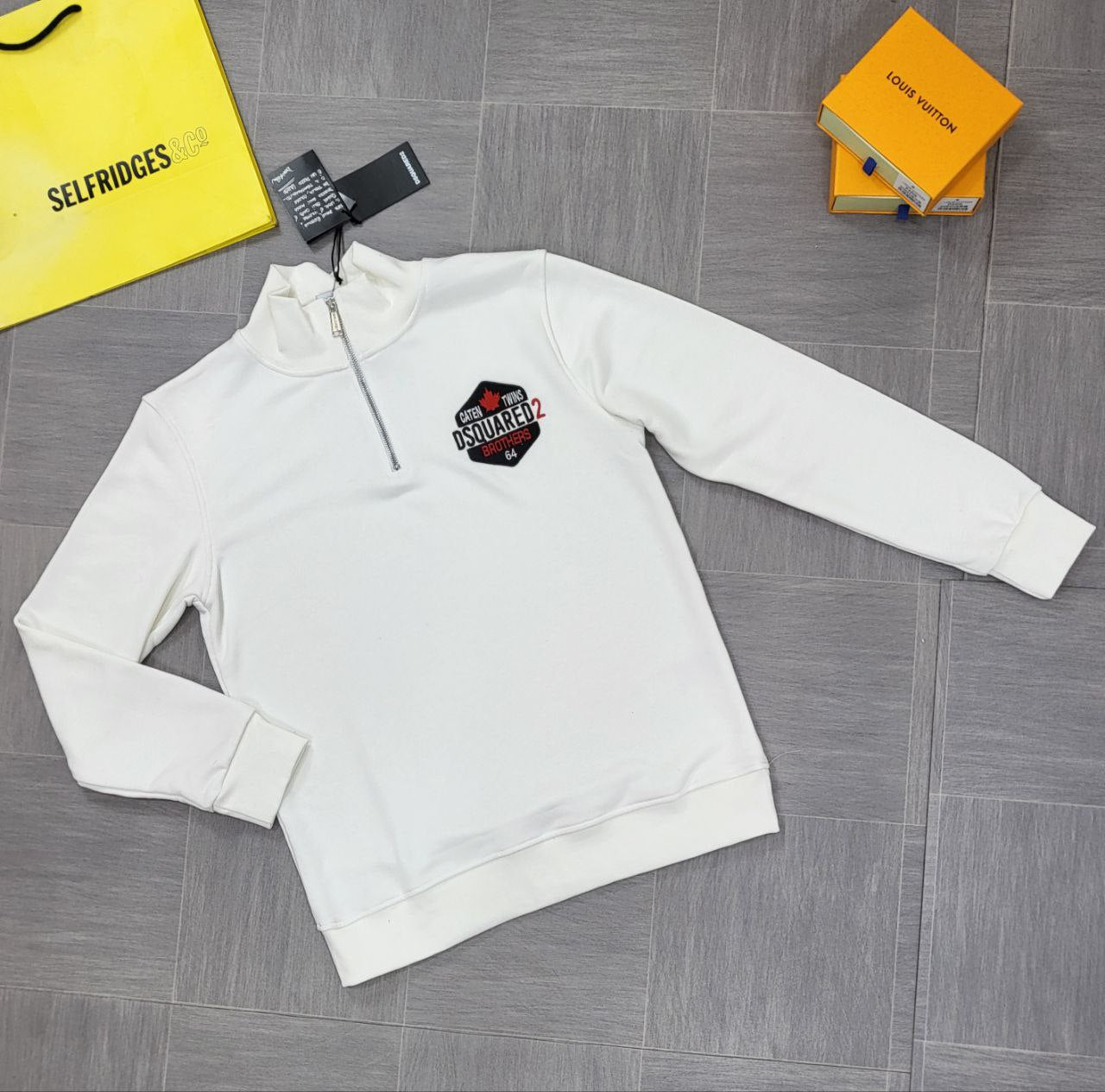 QUALITY DSQUARD2 HALF ZIP ak2012