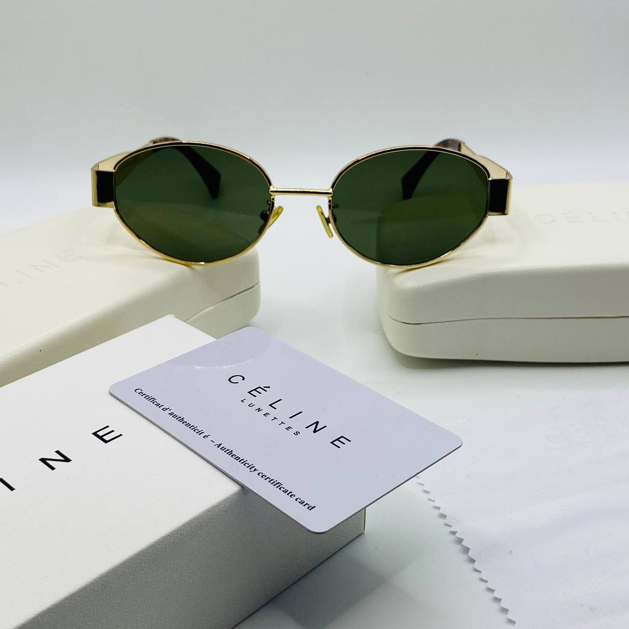 CELNE SUNGLASSES WITH BOX AND PAPERWORK to1809