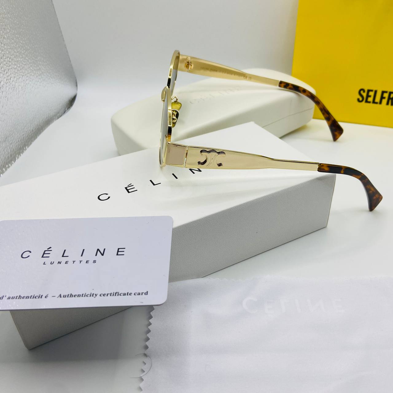 CELNE SUNGLASSES WITH BOX AND PAPERWORK to1809