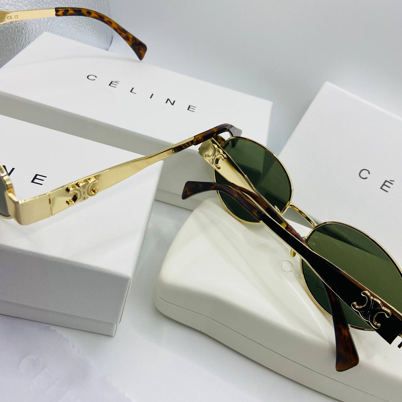CELNE SUNGLASSES WITH BOX AND PAPERWORK to1809