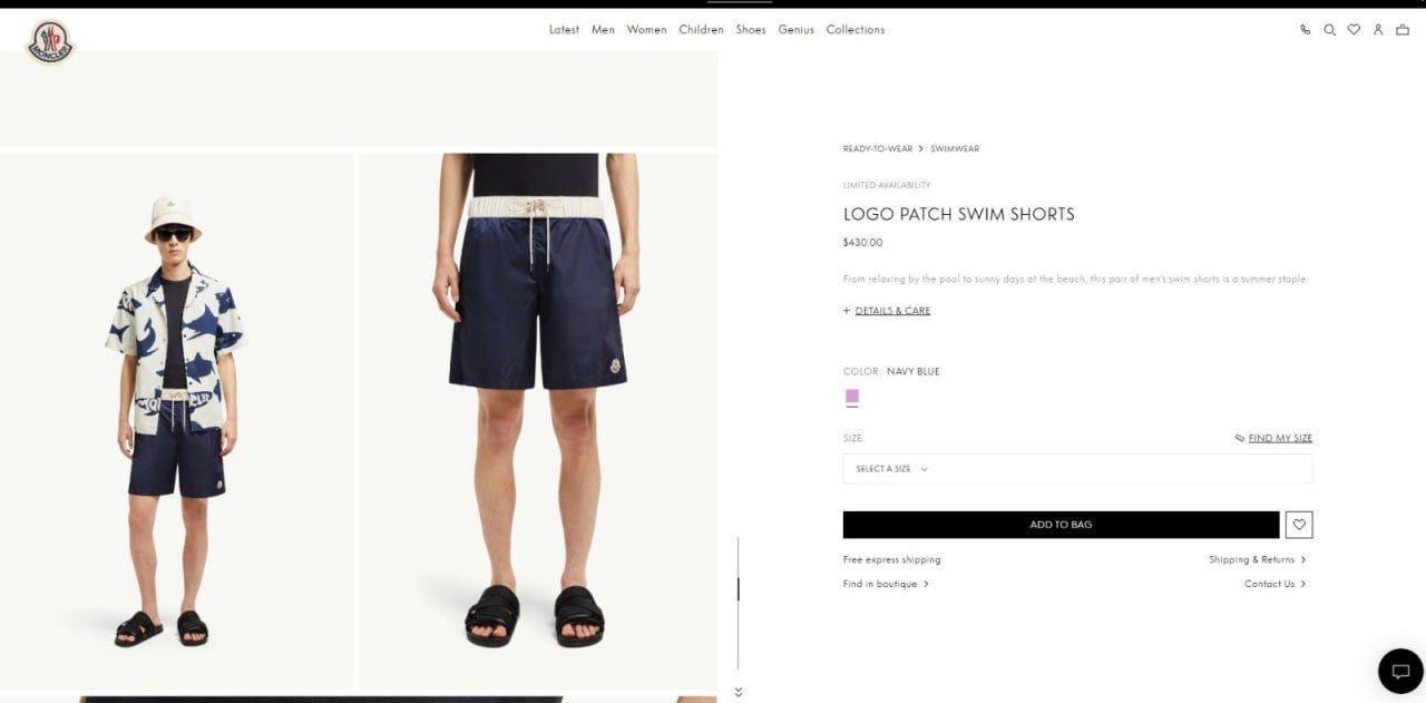 Moncle swim short sa1809