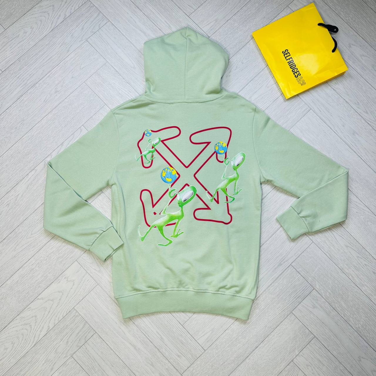 QUALITY OFF WHITE HOODIE to1809