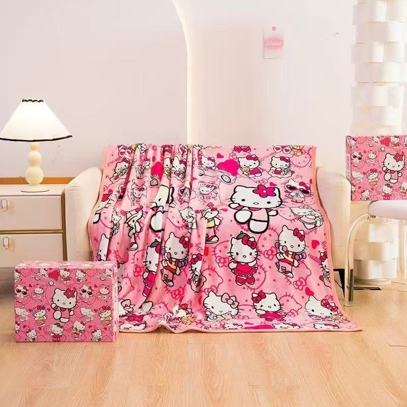 QUALITY THROW BLANKET WITH BOX ak2412