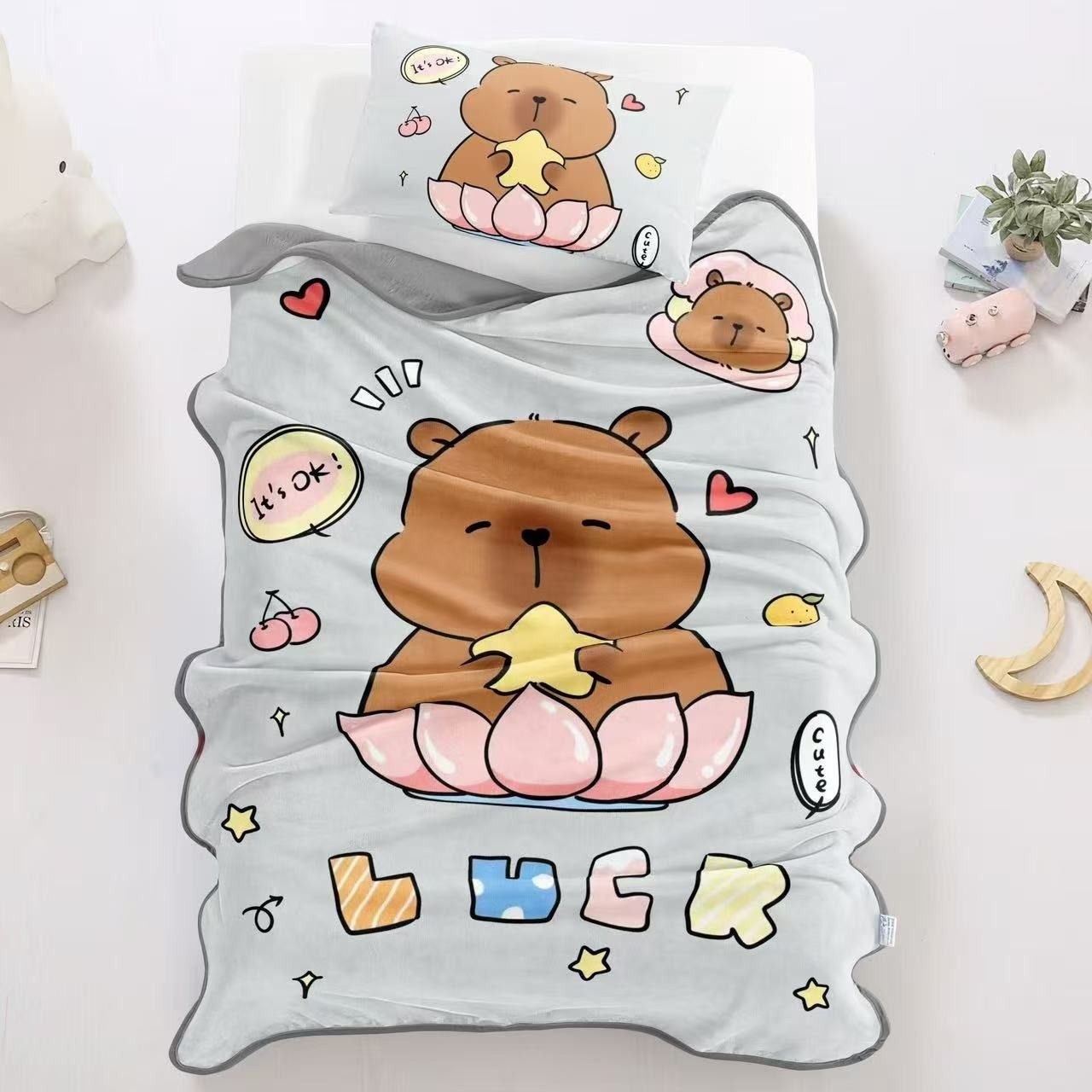 QUALITY THROW BLANKET WITH BOX ak2412