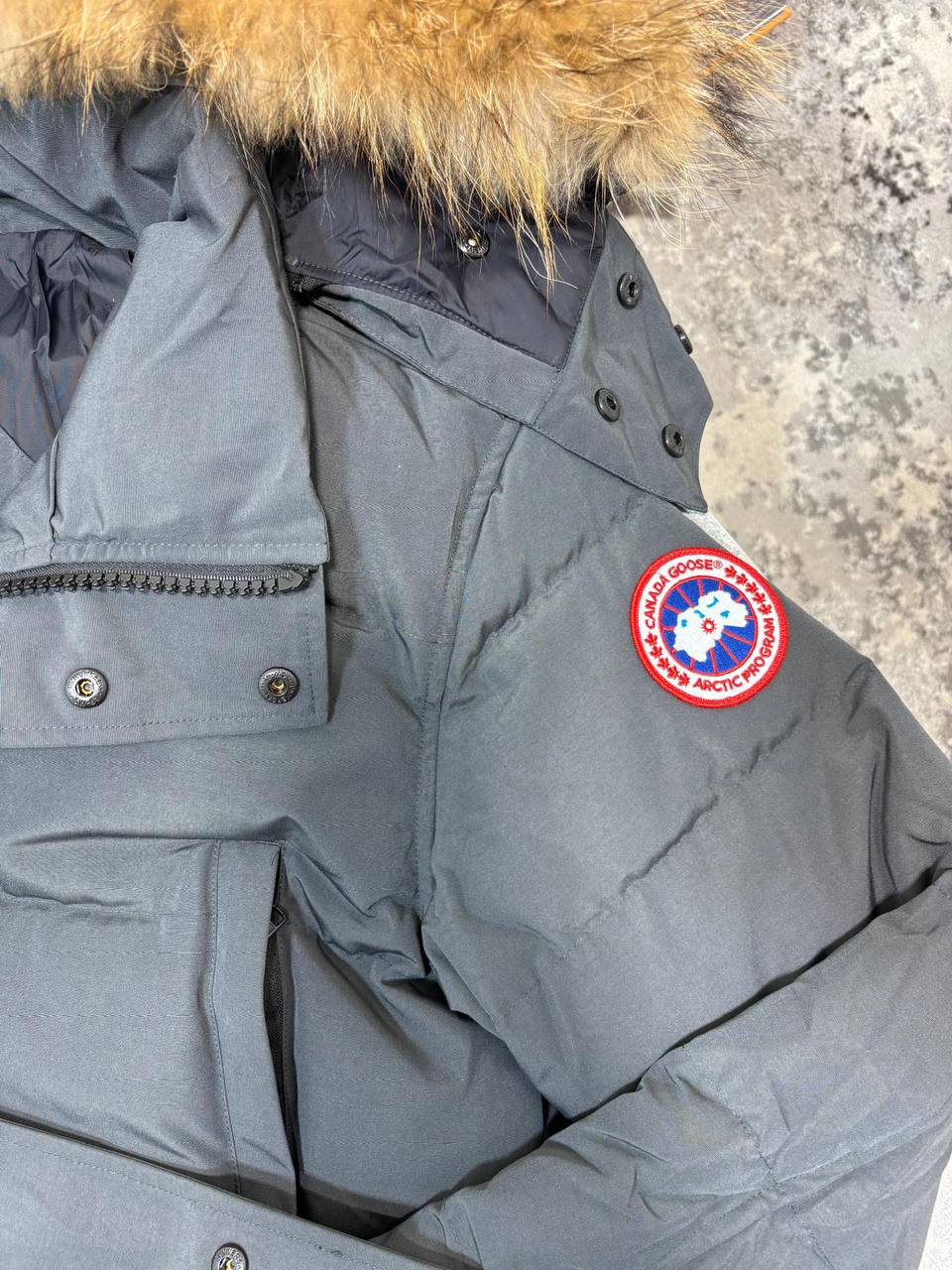 Superclo Canada Gose Whyndham Detachable Fur aj2109