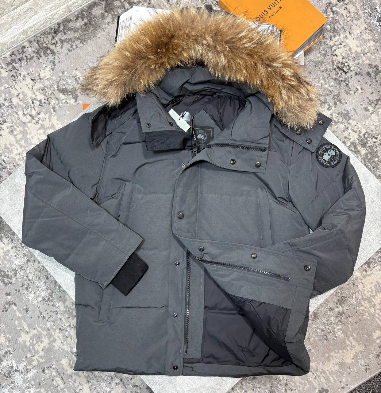 Superclo  Canada Gose Whyndha Detachable Fur aj2109