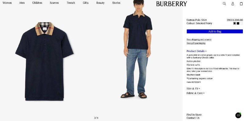 Restock Burber polo sa2509