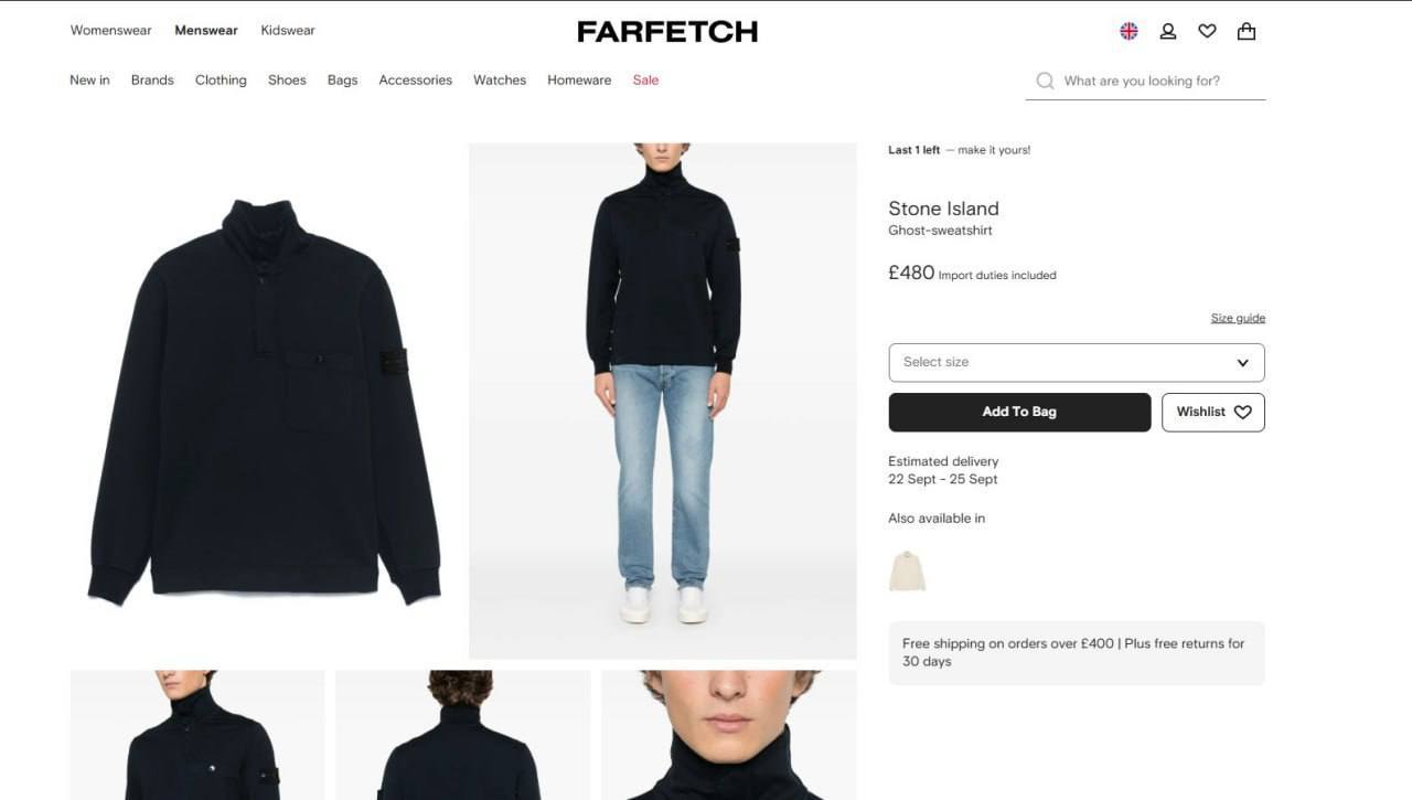 SUPERCLO QUALITY STON ISLAND (GHOST BADGE ) BUTTON UP JUMPERS AVAILABLE su2909