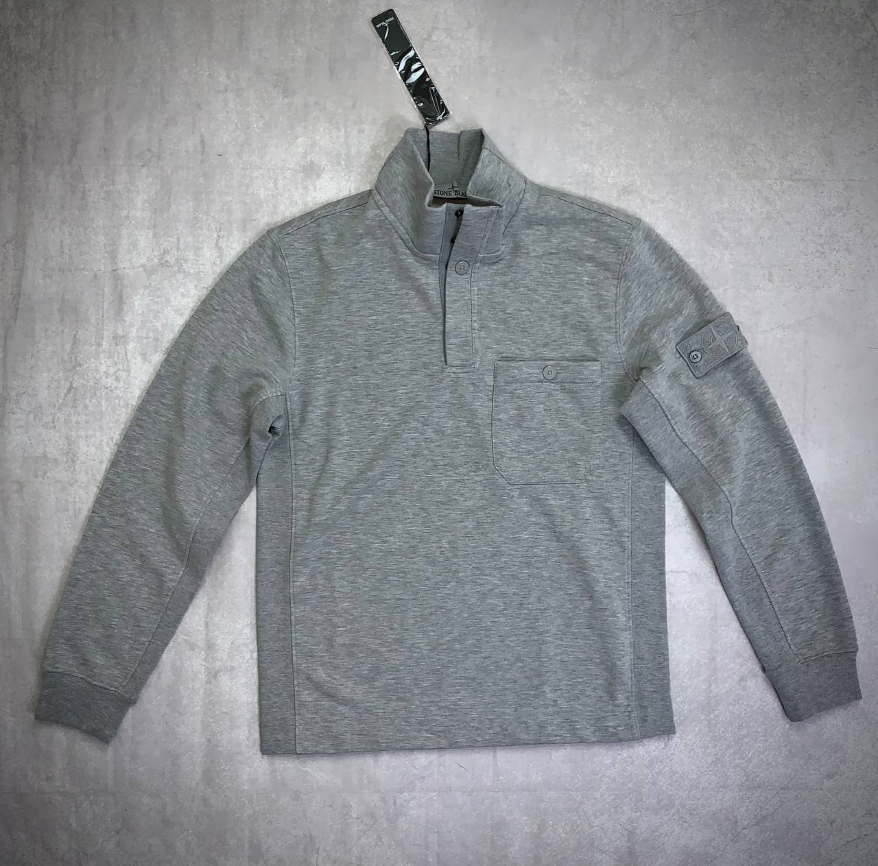 SUPERCLO QUALITY STON ISLAND (GHOST BADGE ) BUTTON UP JUMPERS AVAILABLE su2909