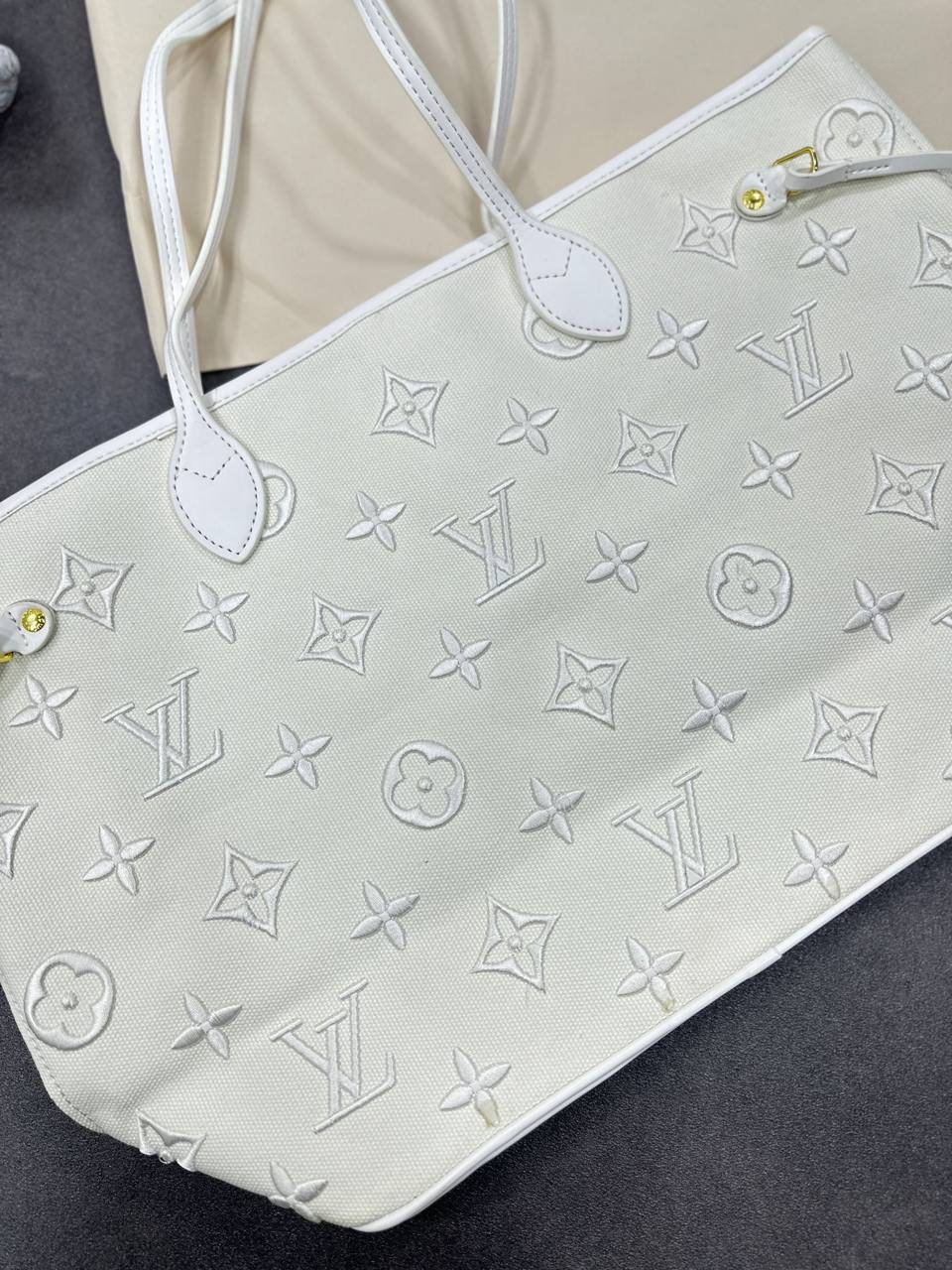 SUPERCLO 1:1 QUALITY  LOUS VUION NEVERFULL BAGS LEATHER ONES COMES WITH DUST BAG SAME LIKE ORIGINAL