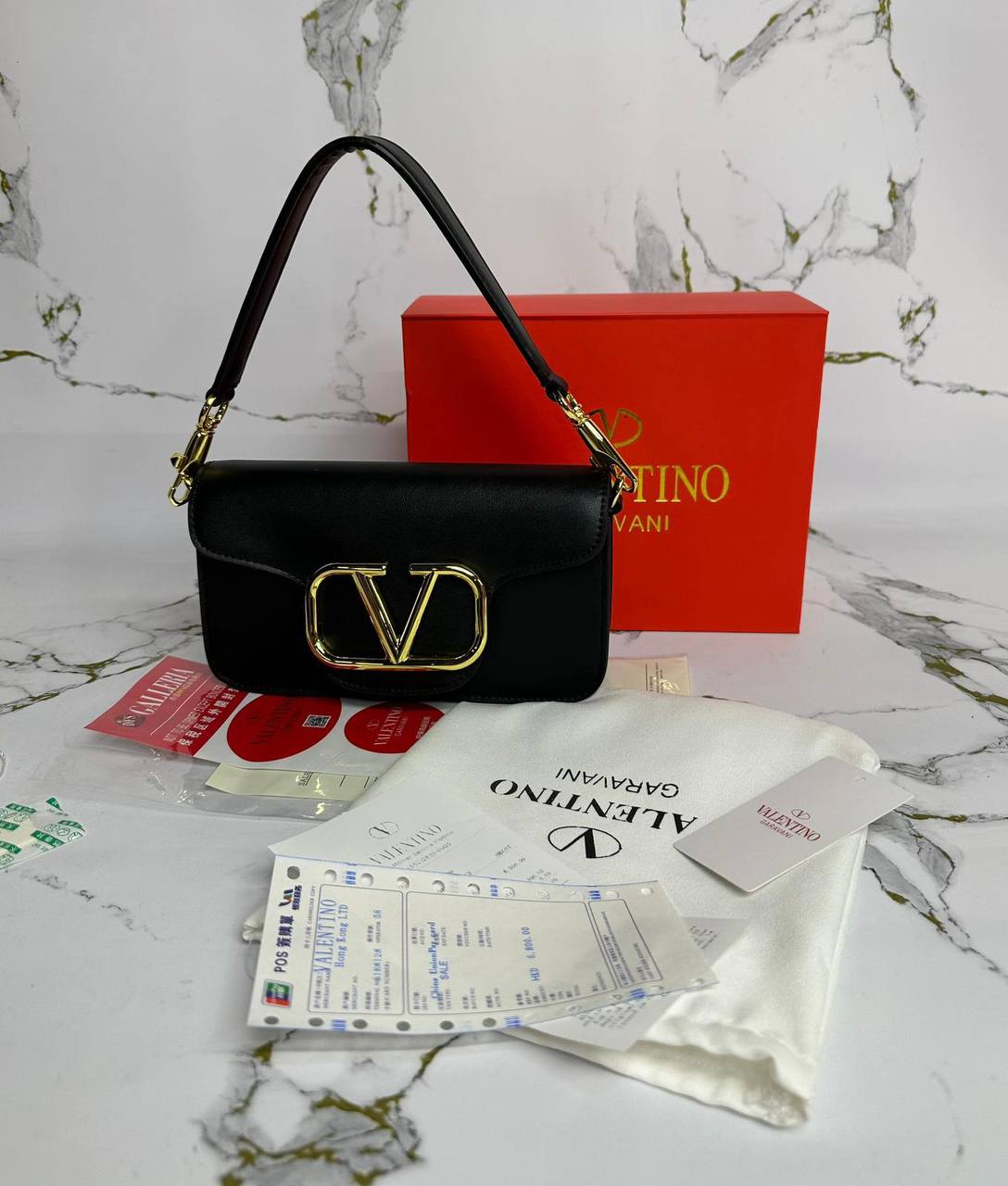 VALENTIN Valentin Garavan Loc Small Shoulder Bag In Calfski quality am1304