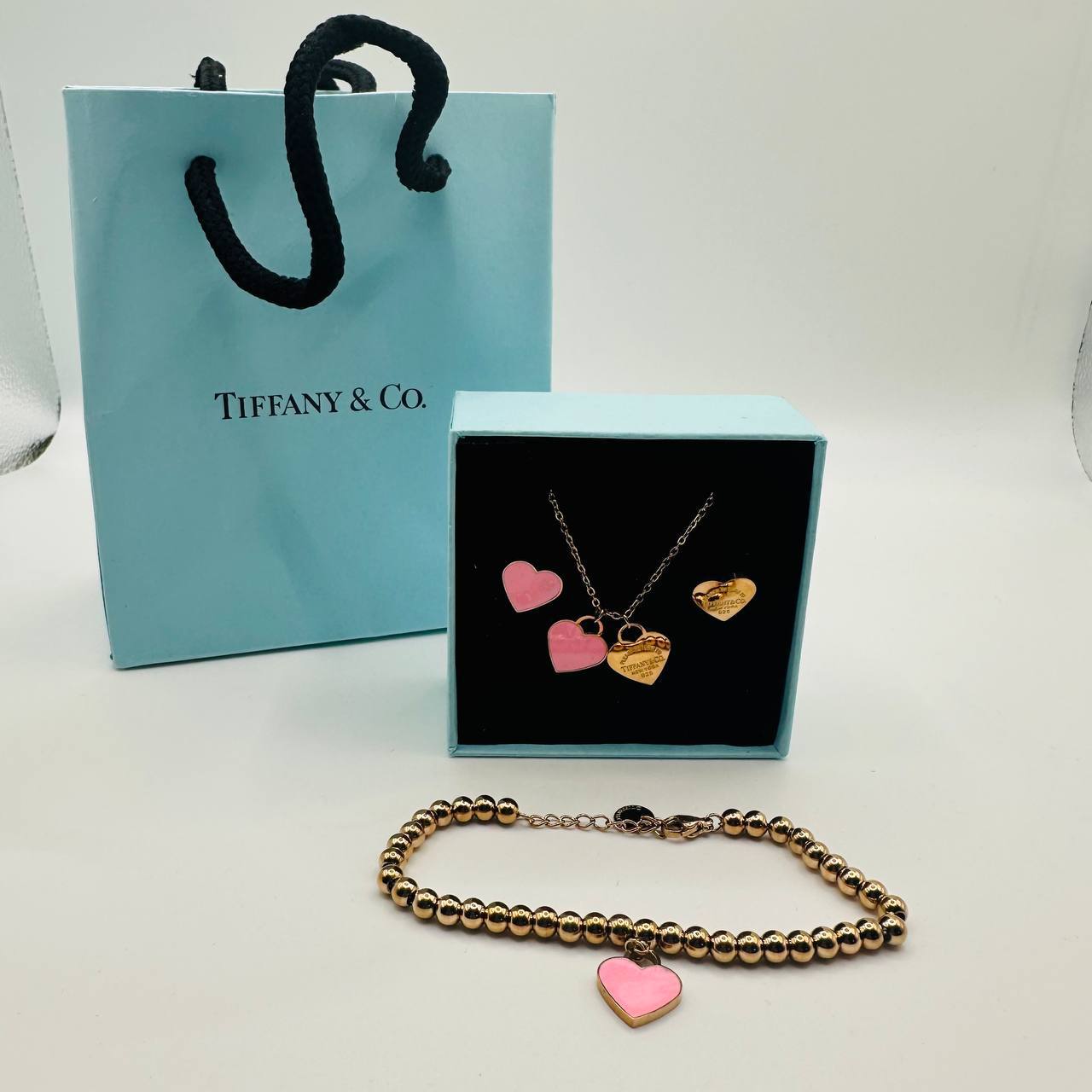 TIFFEN JEWELLERY SET (NECKLACE + EARINGS + BRACELET) AVAILABLE to2909