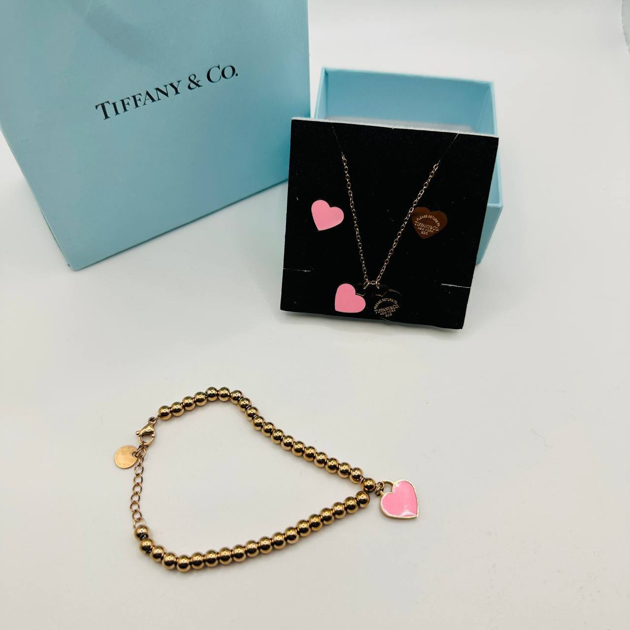 TIFFEN JEWELLERY SET (NECKLACE + EARINGS + BRACELET) AVAILABLE to2909