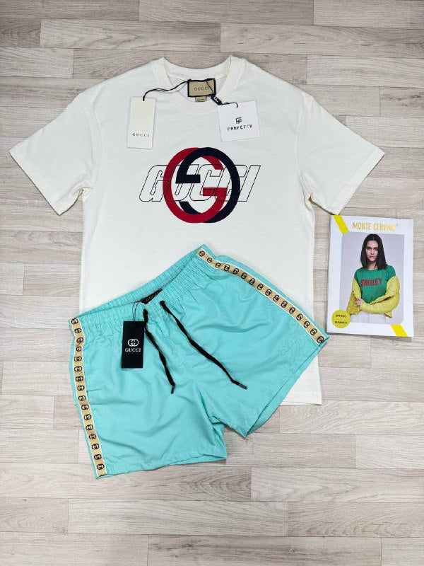 Gucc shorts set jj1604