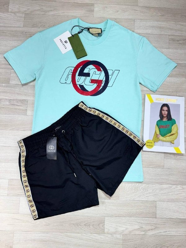 Gucc shorts set jj1604