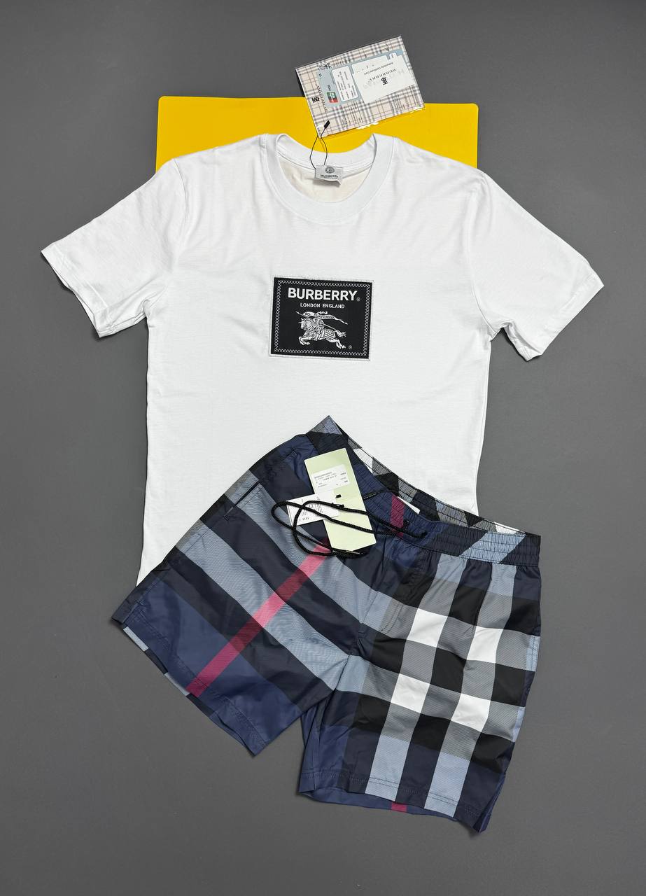 Burberr T-shirts or Swim shorts na0107