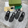 SUPER CLON MEN'S GUCC SLIDE SLIDERS WITH FULL PACKAGING ETC jay1206