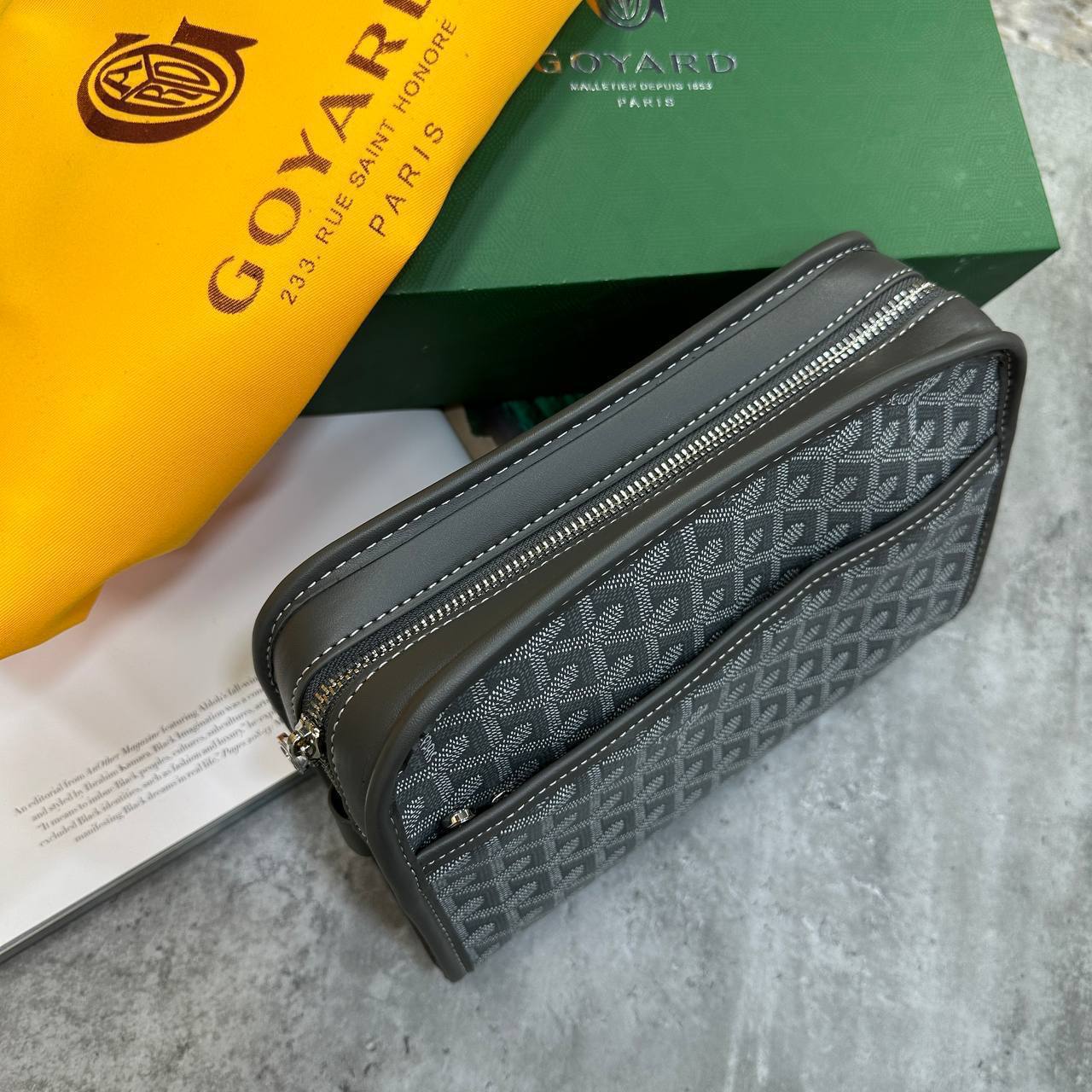 Superclon quality Goyar man bags come with full packing ha2104