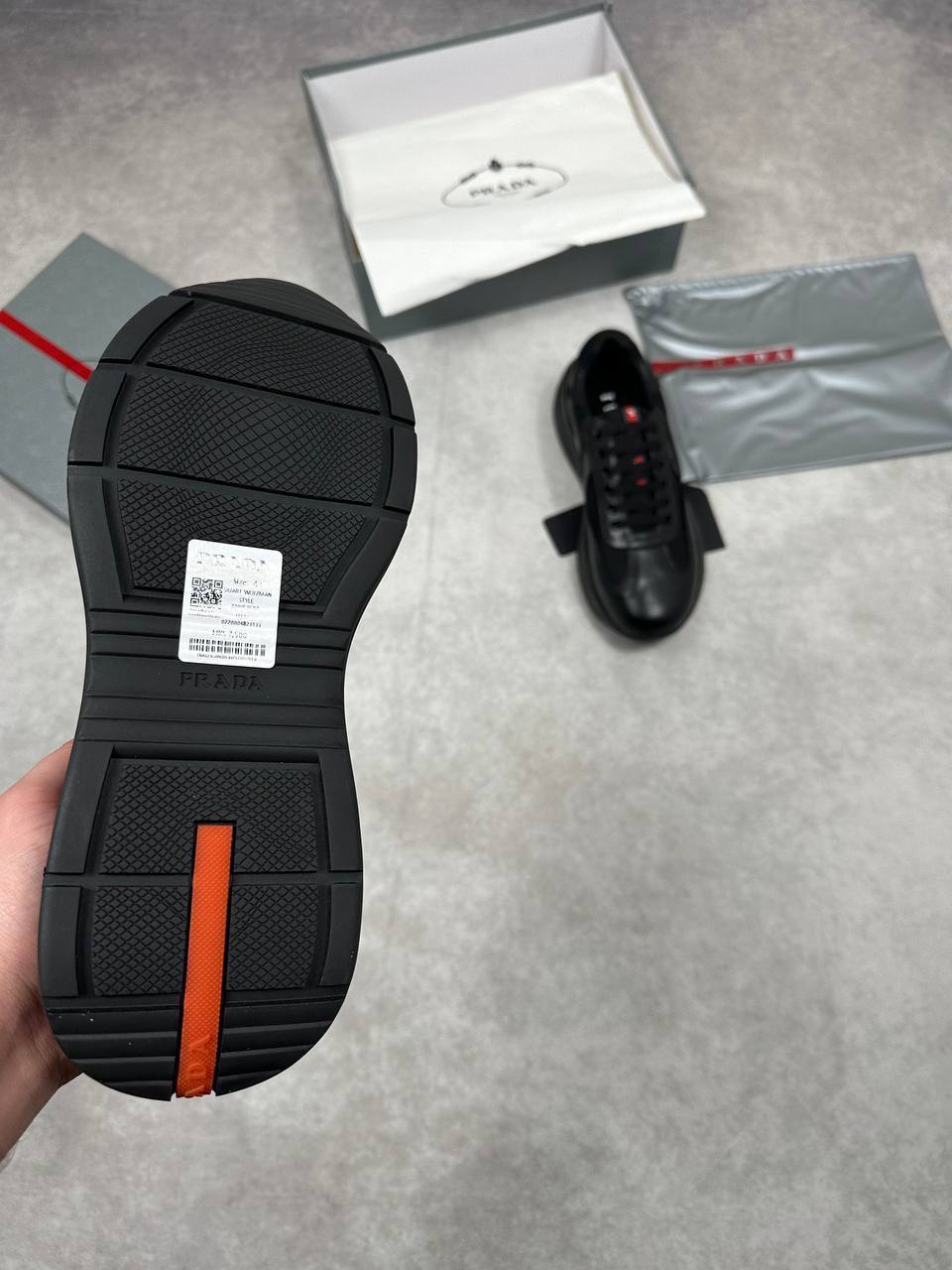 SUPER CLON MENS PRAD TRAINERS COME WITH BOX ETC am2104