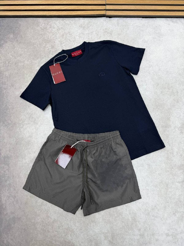SUPER CLON GUCC SHORT SET am2104